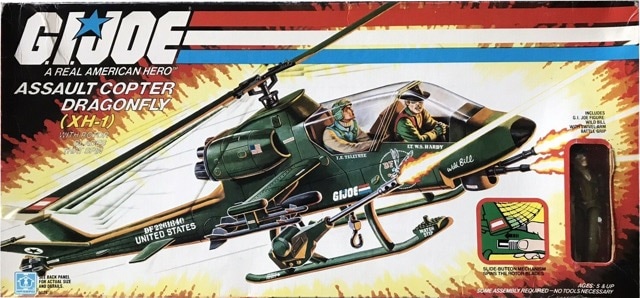 G.I. Joe A Real American Hero Dragonfly (XH-1)