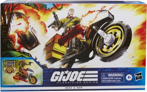 G.I. Joe 6" Classified Series Duke & RAM Cycle (Tiger Force) thumbnail
