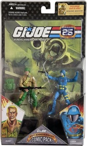 G.I. Joe 25th Anniversary Duke vs Cobra Commander