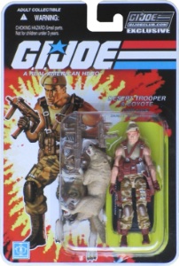 G.I. Joe Collector's Club Dusty & Sandstorm (Desert Trooper & Coyote)