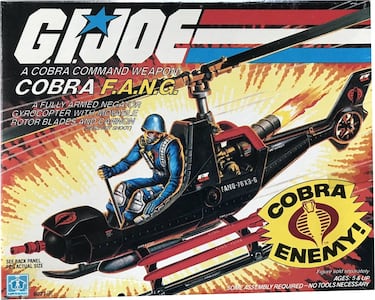 G.I. Joe A Real American Hero F.A.N.G. (Gyrocopter)