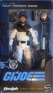 G.I. Joe 6" Classified Series Farley “Frostbite” Seward (Snow Cat HasLab)