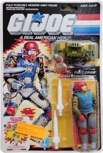 G.I. Joe A Real American Hero Fast Draw (Mobile Missile Specialist)