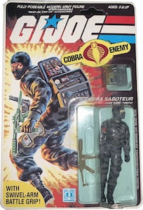 G.I. Joe A Real American Hero Firefly (Cobra Saboteur)