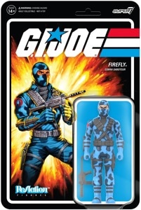 G.I. Joe Super7 ReAction Firefly (Comic Colors)