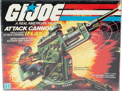 G.I. Joe A Real American Hero FLAK (Field Light Attack Cannon)