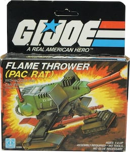 G.I. Joe A Real American Hero Flame Thrower (PAC/RAT)