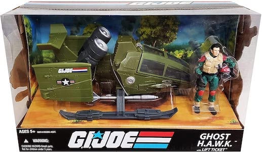 G.I. Joe 25th Anniversary Ghost Hawk (Lift Ticket)