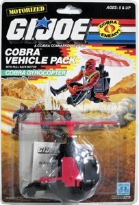 G.I. Joe A Real American Hero Gyrocopter (Vehicle Pack)