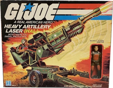 G.I. Joe A Real American Hero HAL (Heavy Artillery Laser)