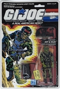 G.I. Joe A Real American Hero Hit & Run (Light Infantryman)