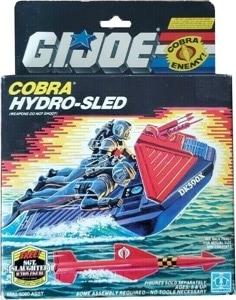 G.I. Joe A Real American Hero Hydro-Sled