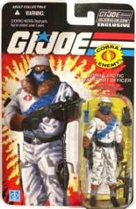 G.I. Joe Collector's Club Ice Viper Officer (Cobra Arctic Transport Officer)