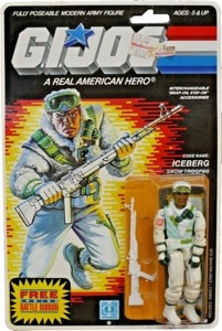 G.I. Joe A Real American Hero Iceberg (Snow Trooper)