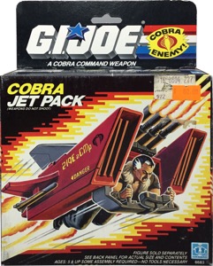 G.I. Joe A Real American Hero Jet Pack