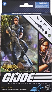 G.I. Joe 6" Classified Series Jodie “Shooter” Craig (Night Force)