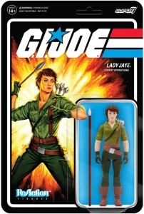 G.I. Joe Super7 ReAction Lady Jaye