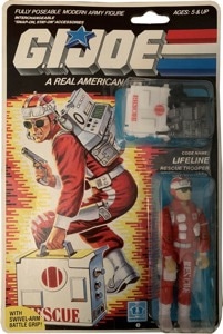 G.I. Joe A Real American Hero Lifeline (Rescue Trooper)