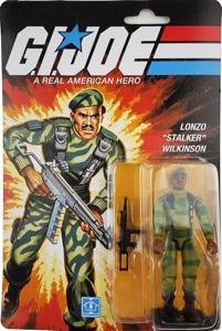 G.I. Joe 3.75" Retro Collection Lonzo Stalker Wilkinson (O-Ring)