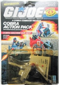 G.I. Joe A Real American Hero Machine Gun Nest (Action Pack)