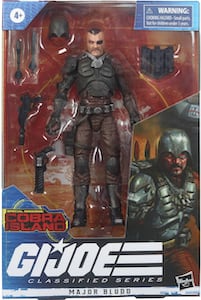 G.I. Joe 6" Classified Series Major Bludd