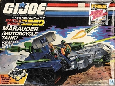 G.I. Joe A Real American Hero Marauder (Motorcycle-Tank)