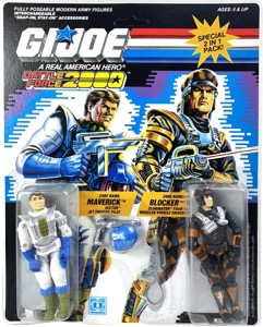 G.I. Joe A Real American Hero Maverick & Blocker