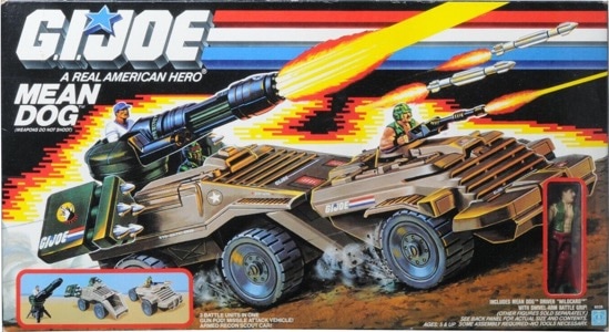 G.I. Joe A Real American Hero Mean Dog