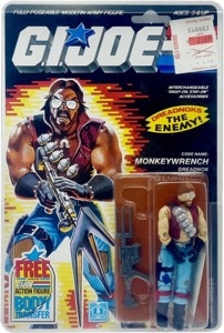 G.I. Joe A Real American Hero Monkeywrench (Dreadnok)