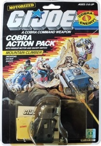 G.I. Joe A Real American Hero Mountain Climber (Action Pack)