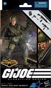 G.I. Joe 6" Classified Series Night Force David “Big Ben” Bennett