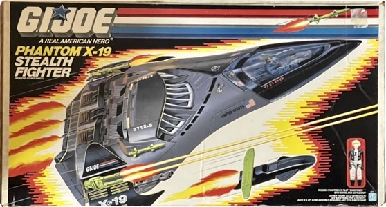 G.I. Joe A Real American Hero Phantom X-19 (Stealth Fighter)