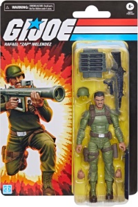 G.I. Joe 6" Classified Series Rafael “Zap” Melendez (Retro)