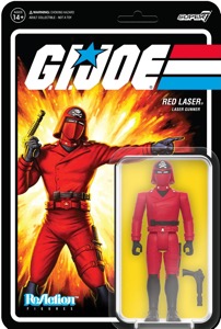 G.I. Joe Super7 ReAction Red Laser