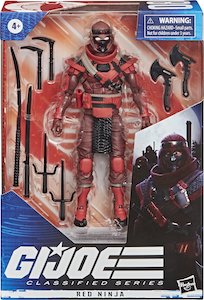 G.I. Joe 6" Classified Series Red Ninja