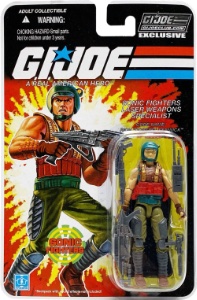 G.I. Joe Collector's Club Rich “Dodger” Renwick (Sonic Fighters Laser Weapon Specialist)