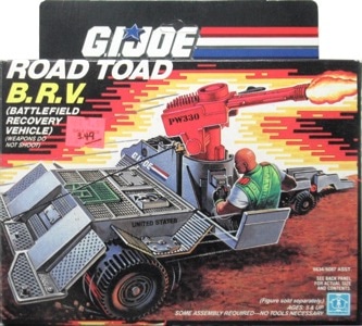G.I. Joe A Real American Hero Road Toad B.R.V.