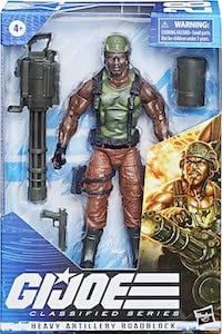 G.I. Joe 6" Classified Series Roadblock (Heavy Artillery)