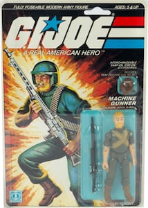 G.I. Joe A Real American Hero Rock N Roll (Machine Gunner)