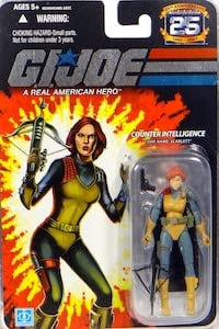 G.I. Joe 25th Anniversary Scarlett