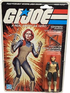 G.I. Joe A Real American Hero Scarlett (Counter Intelligence)