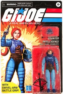 G.I. Joe 3.75" Retro Collection Scarlett (O-Ring HasLab)