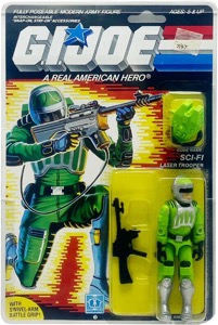 G.I. Joe A Real American Hero Sci-Fi (Laser Trooper)