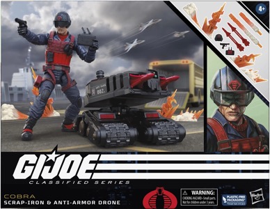 G.I. Joe 6" Classified Series Scrap-Iron & Anti-Armor Drone (Deluxe) thumbnail