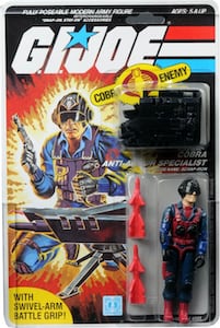 G.I. Joe A Real American Hero Scrap-Iron (Cobra Anti-Armor Specialist)