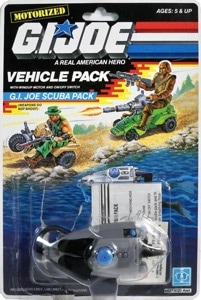 G.I. Joe A Real American Hero Scuba Pack (Vehicle Pack)