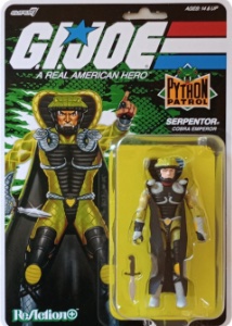 G.I. Joe Super7 ReAction Serpentor (Python Patrol)