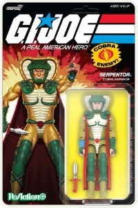 G.I. Joe Super7 ReAction Serpentor (White/DIC)