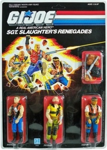 G.I. Joe A Real American Hero Sgt. Slaughter's Renegades