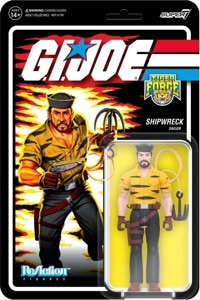 G.I. Joe Super7 ReAction Shipwreck (Tiger Force)